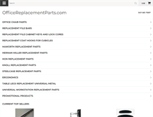 Tablet Screenshot of officereplacementparts.com